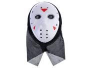 Foxnovo Jason X Mask with Black Kerchief for Halloween Costume Balls