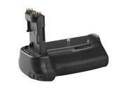 Foxnovo Professional Replacement Vertical Battery Grip for Canon EOS 70D DSLR Camera Black