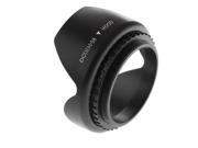Foxnovo Univeral 58mm DSLR Camera Lens Hood for Canon Nikon Sony Pentax Olympus Sigma Tamron Lens Black