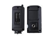Foxnovo Aputure MXII L 6 Channels Wireless Remote Speedlite Flash Trigger for Olympus E620 E600 E520 EM5 EP3 E30 Black