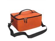 Foxnovo Multi functional Waterproof Vibration damping Camera Bladder Bag Handbag Storage Bag Oragnizer Orange