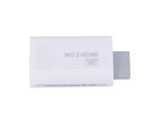Foxnovo Portable Wii to HDMI 720P 1080P HD Output 3.5mm A o Upscaling Converter Adapter White