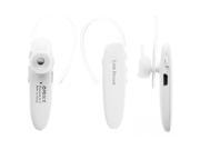 Foxnovo Link Dream LC B40 Wireless Bluetooth V3.0 Mini Music Earphone Headphone Headset with Mic for iPhone iPad Samsung HTC LG Nokia White