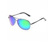 Foxnovo A103 Cool Men s Boys Metal Frame UV400 Protection Polarized Toad Sunglasses Sun Glasses Green