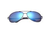 Foxnovo A103 Cool Men s Boys Metal Frame UV400 Protection Polarized Toad Sunglasses Sun Glasses Blue