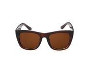 Foxnovo Fashion Women s Girls Oversized Plastic Full Frame UV400 Protection Sunglasses Sun Glasses Coffee