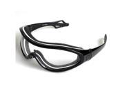 Foxnovo Durable Windproof Dustproof Onion Goggles Eyes Protector Black