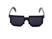 Foxnovo M09 Retro Style Full Frame Oversized Lens UV Protection Unisex Sunglasses Matte Black