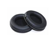 Foxnovo A Pair of Replacement Soft PU Foam Earpads Ear Pads Ear Cushions for SONY MDR DS7000 RF6000 MDR MA300 CD470 Headphones Black