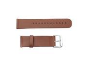 Foxnovo Classic Buckle PU Watch Straps Wristband Wrist Band for Apple Watch 38mm Brown