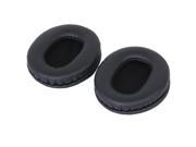 Foxnovo A Pair of Replacement Soft Foam Ear Pads Ear Cushions for Audio Technica ATH M50 M50S M20 M30 M40 ATH SX1 Black