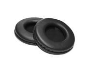 Foxnovo A Pair of Replacement Soft PU Foam Headphone Ear Pads Ear Cushions for Sony MDR V700DJ V700 Black