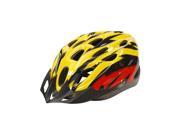 Foxnovo Cool style Ultra Lightweight High Rigidity Bicycle Cycling Helmet Red Yellow