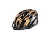 Foxnovo Cool style Ultra Lightweight High Rigidity Bicycle Cycling Helmet Golden Black