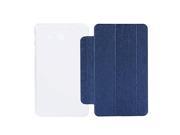 Foxnovo Folding PU Flip Tablet Cover for Samsung Galaxy Tab A 7.0 T280N T285 Leather Case Blue
