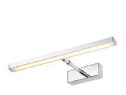 Foxnovo 49CM Retractable Bathroom Light Fixtures Led 12W Waterproof Rotated Bath Wall Sconces Light Warm White Light