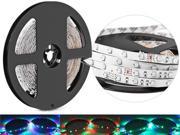 Foxnovo 10M 600 LED Strip Light Non Waterproof SMD 3528 Flexible RGB Color Changing String Lights with 24 Key IR Remote Control US Plug