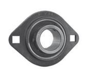 FYH Bearing SBPFL206 30mm Stamped steel oval two bolt Flanged Mounted