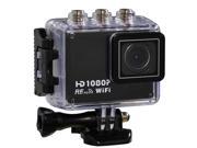 Jia Hua AT200 Outddor Sport Camera Water Proof Diving Ultra Wide Angle Lens Wifi Black