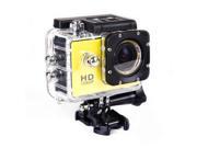 Jia Hua SJ4000 Outddor Sport Camera Water Proof Diving Ultra Wide Angle Lens Yellow