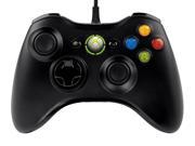 Microsoft S9F 00001 Wired Controller for PC Xbox 360 Black