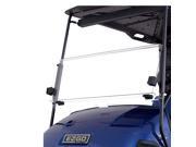 EZGO Golf Cart Clear Fold Down Windshield Kit for E Z GO TXT 74910G01