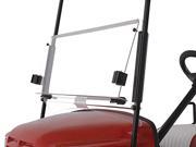 EZGO Golf Cart Clear Fold Down Windshield Kit for E Z GO ST Vehicles 71966G04