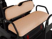EZGO Golf Cart 2Five Rear Seat Kit in Stone Beige 615639