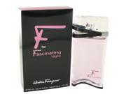 F for Fascinating Night by Salvatore Ferragamo Eau De Parfum Spray for Women 3 oz