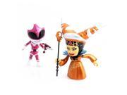 Loyal Subjects Power Rangers Exclusive Metallic Pink Ranger Versus Rita Figures