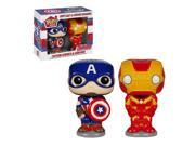 Avengers Captain America And Iron Man Salt And Pepper Shaker Set