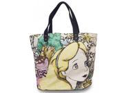 Loungefly Disney Alice And Chashire Cat Canvas Tote Bag