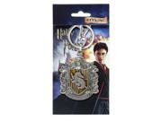 Metal Key Chain Harry Potter Hufflepuff Colored Pewter New Licensed 48007