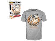 Funko Star Wars BB 8 Speedy Delivery Tee Shirt Adult Large