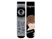 Death Note Light Yagami 2 Pairs Of Crew Long Socks