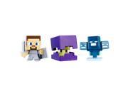 Minecraft 6 End Stone Shulker Steve Wither Mini Figures 3 Pack