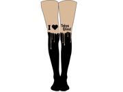 Tokyo Ghoul I Love 1 Pair Of Tights Small To Medium
