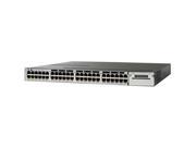 Cisco WS C3750X 48PF L 48 Port Gigabit Ethernet Switch 1 RU LAN Base feature s