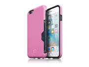 Patchworks® ITG Level Pro Case with Card Pocket Pink for iPhone 6s 6 Military Grade Protection Case with a Card Pocket Extra Protection for ITG Tempered Glas