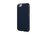 Patchworks® ITG Level Case Prestige Edition in Leather Navy for iPhone 6s 6 Military Grade Protection Case Extra Protection for ITG Tempered Glass Screen Pro