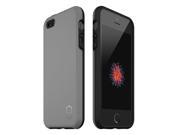 Patchworks® ITG Level Case Grey for iPhone SE 5s 5 Military Grade Protection Case Extra Protection for ITG Tempered Glass Screen Protector