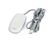 Meree PC Wireless Gaming Receiver for XBOX 360 Controller White Grey