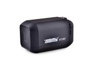 Meree Mini Portable Bluetooth Wireless Speaker w Colorful LED Light Subwoofer HIFI Speaker Support USB SD Card Black
