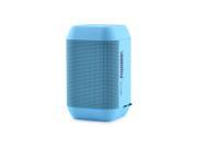 Meree Mini Portable Bluetooth Wireless Speaker w Colorful LED Light Subwoofer HIFI Speaker Support USB SD Card Blue