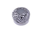 Meree BTS 06 Zebra Style Bathroom Water Resistant Suction Cup Bluetooth V3.0 Speaker Black White
