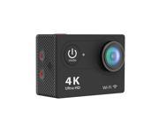 Meree Ultra HD 4 K Video 170 derajat Wide Angle kamera olahraga 30 M Wifi tahan air kamera aksi 2 Inch layar 1080 p 60fps HDMI Black