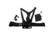 Meree Chest Harness Suitable for Gopro Hero 3 3 2 1 with 3 way adjustment base bag