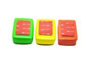 Meree Floaty sponge for Gopro Hero 3 3 2 1 with 3M sticker Red Yellow Green