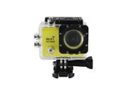 Meree Remote Control SJ7000 ditambah Wifi tindakan kamera 1080 P Full HD kamera olahraga Bawah air tahan air Mini Camcorder cam Yellow