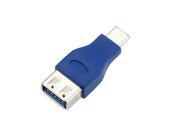 Meree USB 3.1 Type C 1Pack USB C to Type A USB 3.0 Female Adapter for Apple New Macbook 12 Inch ChromeBook Pixel and Other Type C Devices 1Pack Blue
